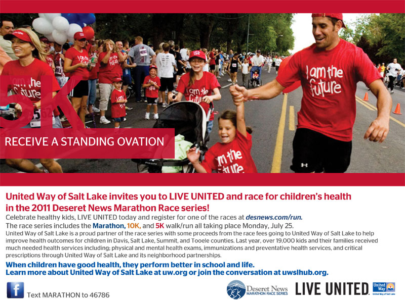 Desnews marathon unitedway