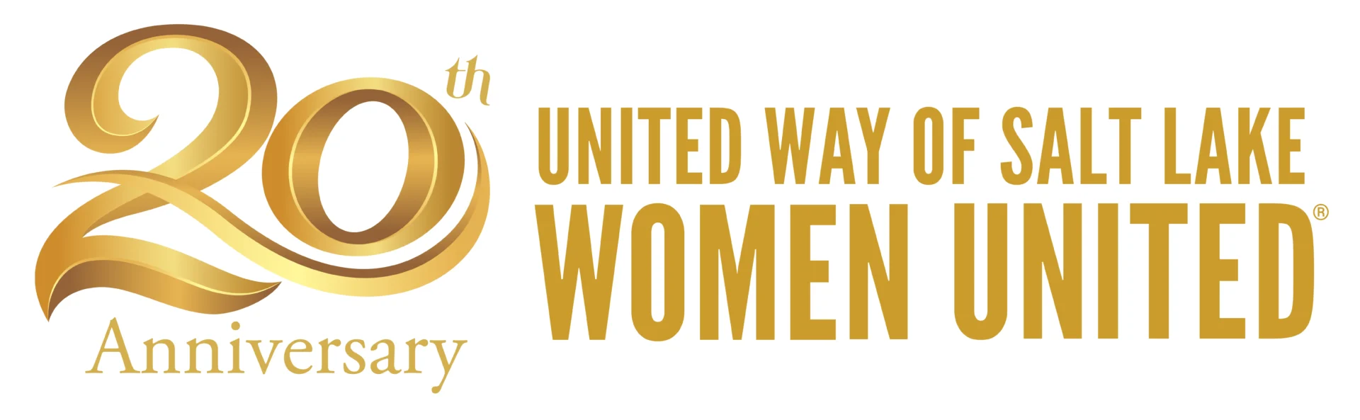 WU 20th Anniversary logo w WU GOLD